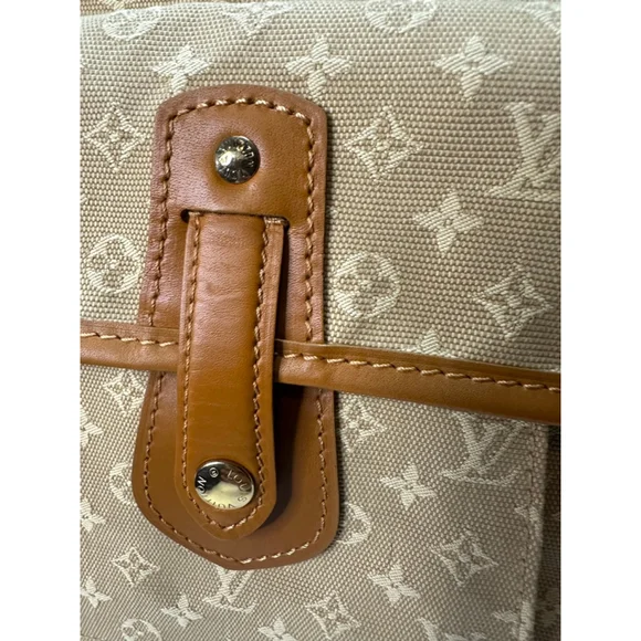 Women's Louis Vuitton Beige Brown Monogram Canvas Crossbody Bag One Size - Picture 6 of 16
